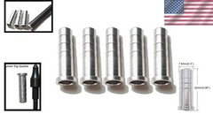 Precision Arrow Inserts: 12 Pack Fits 6.0mm, 6.2mm, 7.6mm Shafts – Easy Install