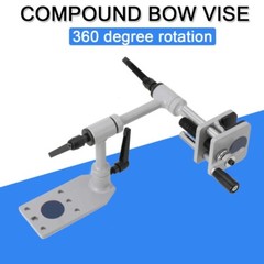 Compound Bow Vise for Compound Bow/Recurve Bow/Steel Ball Bow 360° 10-60mm NEW
