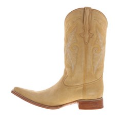 Los Altos Suede Boots XXX-Toe 956302 Mens Brown Wide Cowboy Western Boots