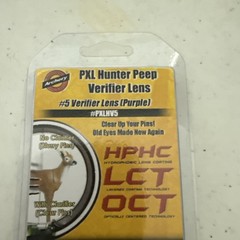 Specialty Archery #5 Verifier 1/4” Purple Peep Sight Lens Insert #753-11 NEW