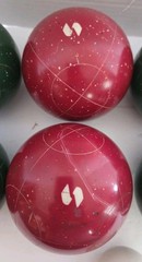 Vintage SportCraft Heritage Bocce Ball Set in Wooden Box