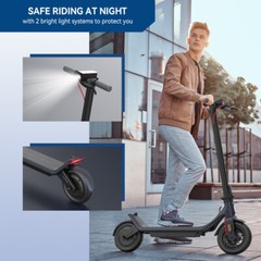 20KM Adult Electric Scooter 350W 10.2Ah Long Range Commute E-Scooter 220lb
