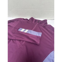 Kerrits Maroon Gray Long Sleeve Shirt Lightweight Equestrian Jacket Sz XS Riding