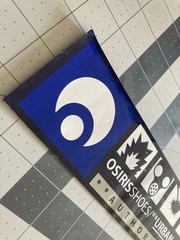 Osiris Shoes – Vintage Skateboard Skate Shop Dealer Sticker Sold Here – RARE
