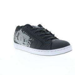 DC Net 302361-0BG Mens Black Nubuck Lace Up Skate Inspired Sneakers Shoes 18