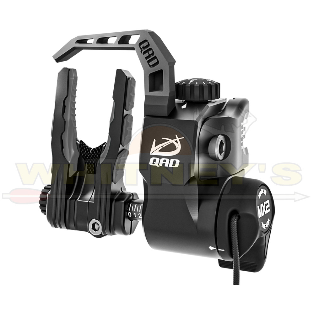 QAD Ultrarest Integrate MX2 Bowtech Rest – Right Hand – Black – UBMX2BK-R