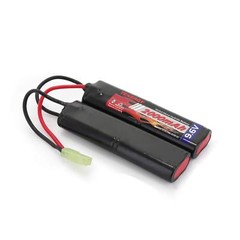 Tenergy 9.6V Airsoft Battery 2000mAh NiMH Battery Pack Mini Tamiya Connector