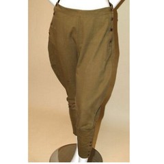 Khaki Horse Riding Baggy Breeches for Mens Hinting Trousers Polo Sports Pants