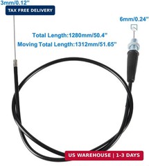 50″ Throttle Cable for Coleman CT100U CT200U Baja MB165 MB200 196cc 5.5hp 212cc