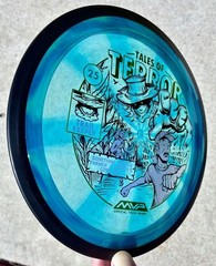 Axiom MVP Proton Trail RARE Webbed-Swirly Plasma FX Halloween Special Disc Golf