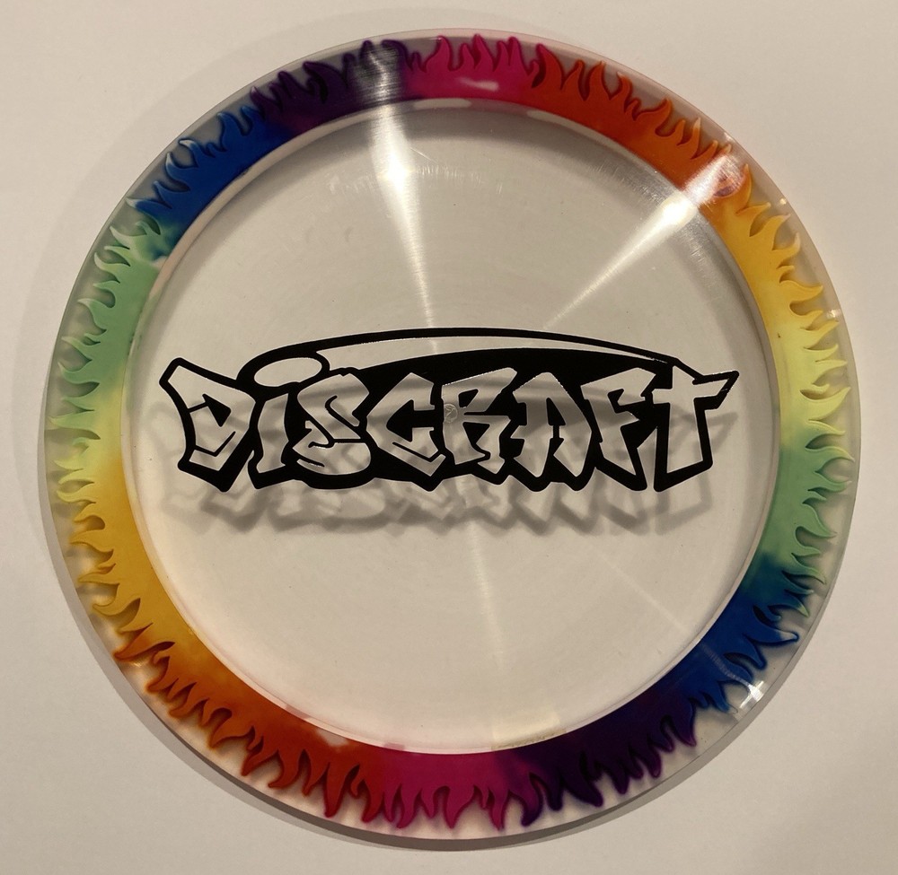 Discraft 💎 FuZed SCORCH – Limited Edition Rainbow Flame Clear 173-174 Rare 💎