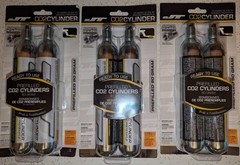 6 Pack New Pre Filled JT 90 Gram 90g CO2 Air Containers – Paintball