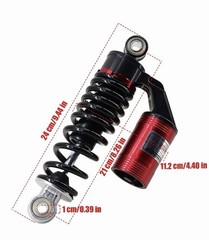 210mm Damping Spring Rear Shock Absorber For Citycoco Electric Scooter Parts
