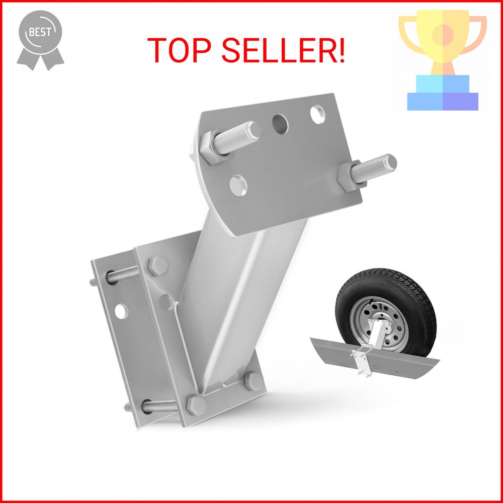 FIERYRED Trailer Spare Tire Mount,120LBS Spare Tire Carrier for Trailer,Utility