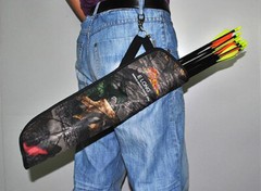Archery Arrow Quiver Bag for Outdoor Hunting Shoot Easy Carry Holder Lightweight