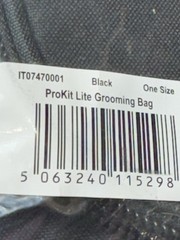 LEMIEUX PROKIT LITE GROOMING BAG BLACK NEW