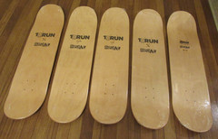 Lot of 5 – Denial Supreme Vuitton Supreme Gucci Smashup Pill Skateboard Deck New
