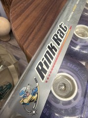 Vintage Rink Rat 80mm Inline Hockey Wheels 4 Pack Purple MTech USA Made New NOS