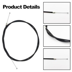 60 inch Mini Bike Universal Throttle Cable with Ball & Barrel Ends for 263
