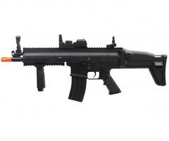 Cybergun FN Herstal SCAR-L Entry-Level Electric Airsoft Gun AEG – Black 200966