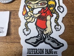 Underworld Element Skateboards Heritage Sticker Jeff Pang Guaranteed Fresh