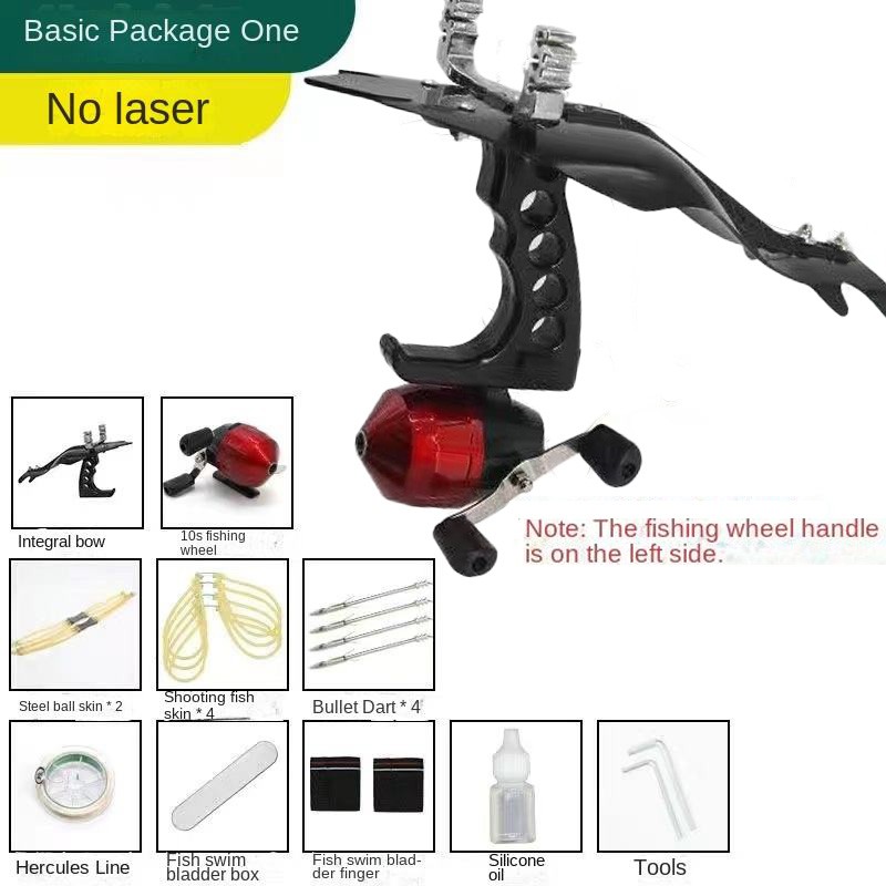 Catapult Slingshot Archery Bow fishing Arrows Reel Laser Shooting Bow Fishing