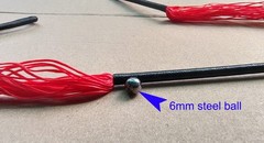 Carbon Fiber 140lb Crossbow Replacement Limb Metal End Cap Spare Parts