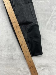 Ovation Riding Pants Ladies 26R Black Lda SoftFlex Classic Knee-Patch Breech
