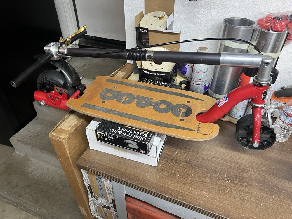 Goped GSR Sport Scooter Frame Deck Wheels