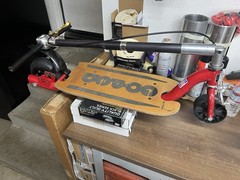 Goped GSR Sport Scooter Frame Deck Wheels