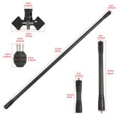 28″ 30″ Bow Stabilizer Balance Bar Kit Rod 3K Carbon Archery Recurve Bow Hunting