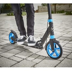 Sport Runner Folding Kick Scooter Black/Blue – Amazon