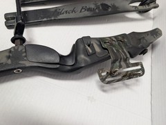 Bear Archery Recurve Bow Takedown Riser With Limbs Black Bear Camo Used Set