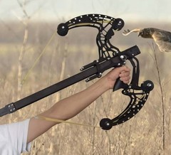 Ball Bearing Bow, Compound Bow Set That Shoots Steel Balls, Right Handed Hunt…