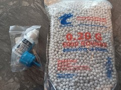 Ocean Loong Competition Grade BBs 5000 Rounds 0.20 G- White w/ Oil