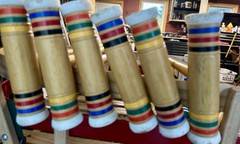Vintage Forster 6 Player Wood Croquet Set Complete (No Bag)