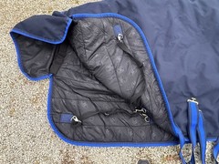 Schneider’s ARMORFlex Challenger Adjusta-Fit Cutback Turnout Blanket ~ 78″