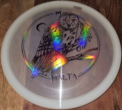 DISCRAFT CRYSTAL Z Malta GREEK COIN 1 OF 500 RARE 174g