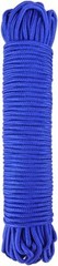 Nylon Rope, 100 Feet Blue Nylon Rope, 1/4 Inch Solid Braided Rope Thick Strong