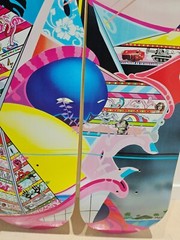Erik Parker Rome Pays Off Skateboard Deck Art