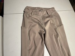 Turnhier Breeches Women’s Medium Khaki Full Seat Riding Pants Polyester 24×28
