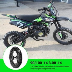 14» Rear Wheel 90/100-14 3.00-14 Dirt Bike Tire Rim For CR80R CR85R CRF125F