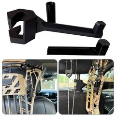 2Pcs Truck Headrest Bow Holder Archery Hunting Bow Hanger Bracket
