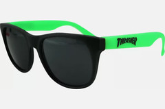 Thrasher Magazine Men’s Skateboard Logo Shades Sunglasses GREEN
