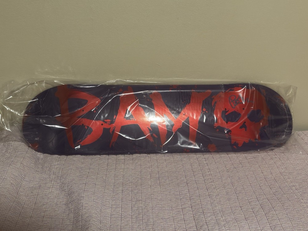 Zero Skateboard Bam Margera Signed Purple Blood Deck 1st Run