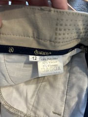 Ovation Girls Breeches Tan Size 12