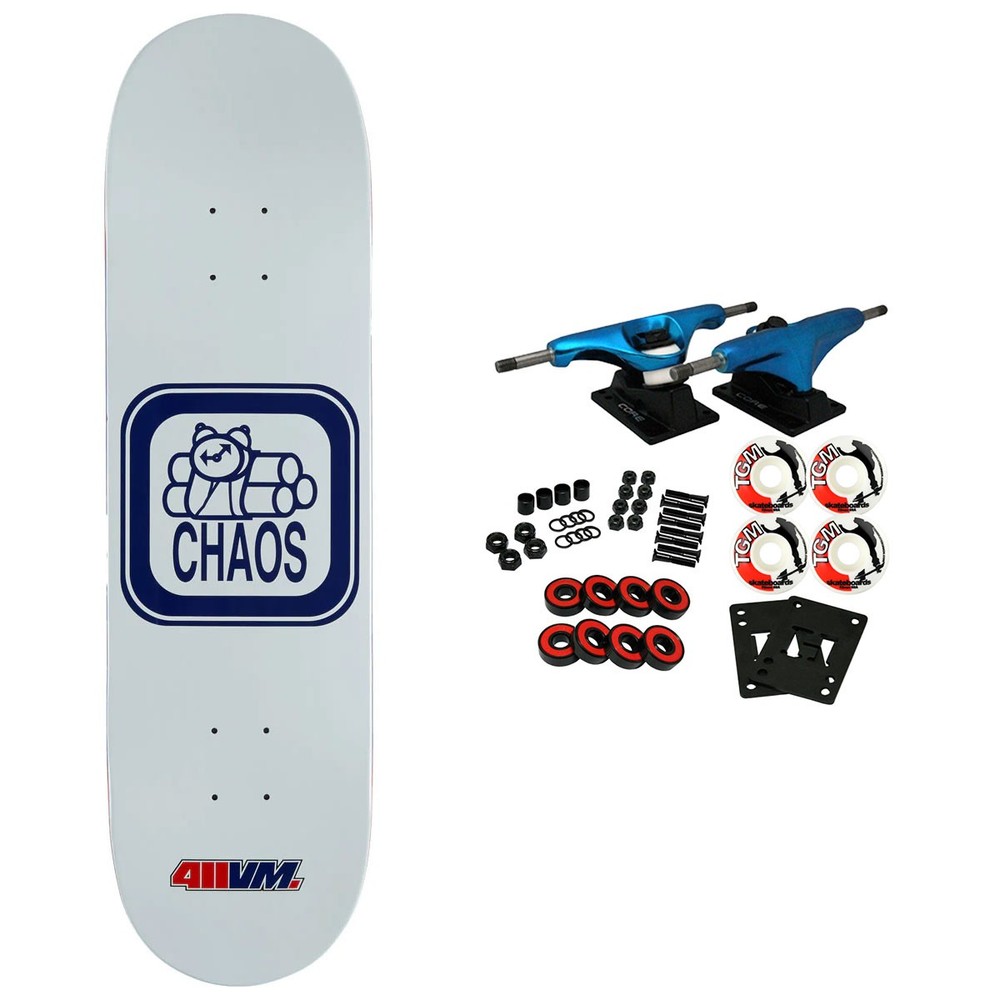 411VM Heritage Skateboard Complete Chaos 8.5″ x 31.95″