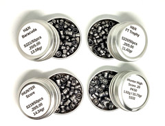H&N / iHunter 200 Count 4 Type PELLET SAMPLER 5mm .20 Caliber Pellets