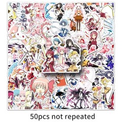 Mix 10/50 PCs Puella Magi Madoka Magica Anime Luggage Doodle Car Gift Stickers