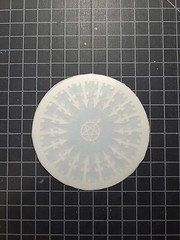 4.25″ Gloss Round Vinyl. Iron Mars Diecut Oracal 651 Custom New
